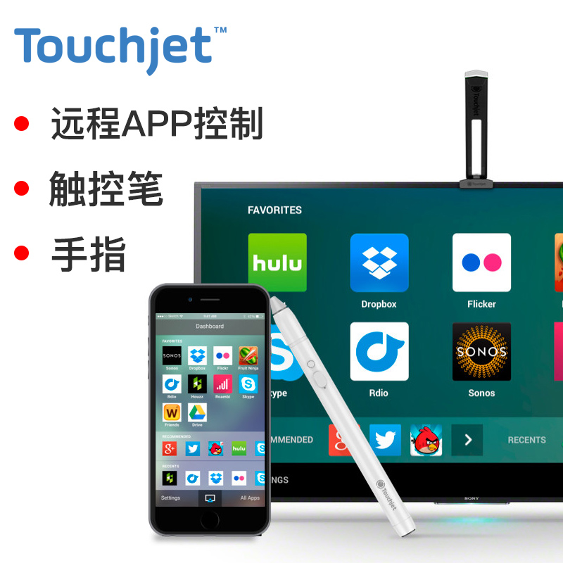 Touchjet wave - Smart TV distribution